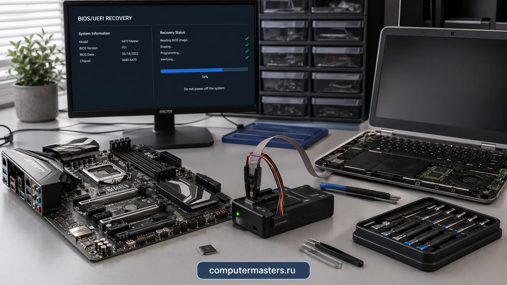 Восстановление BIOS и UEFI после неудачной прошивки